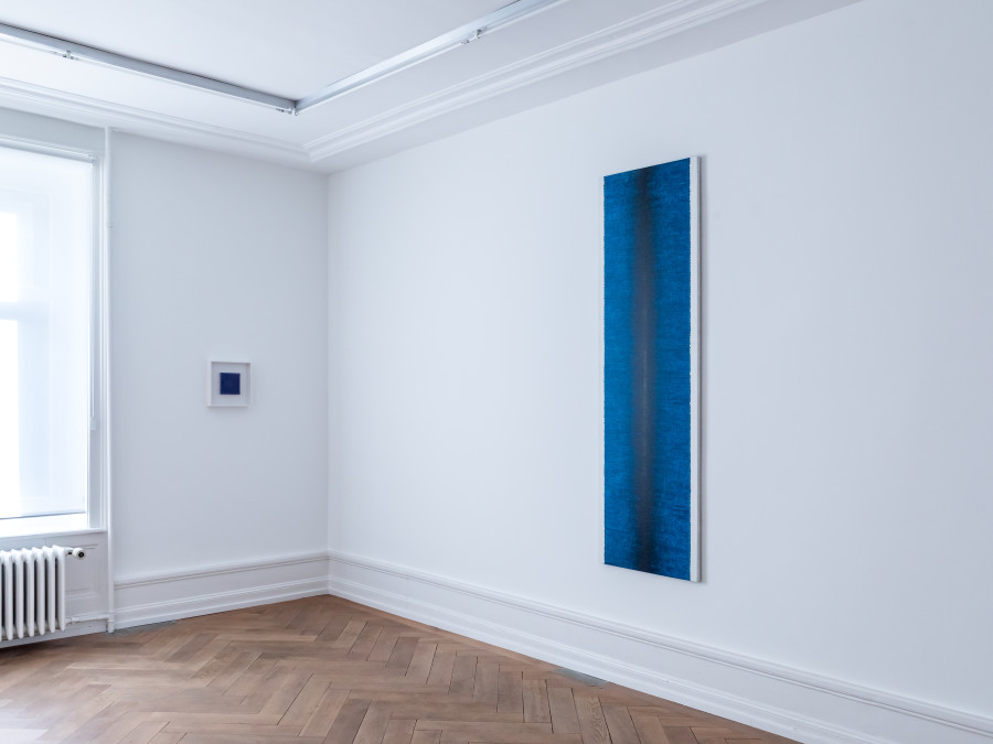 Irma Blank: Works 1970 - 2018, Mai 36 Galerie, Installation view, 2022, Photo credits: Céline Hess