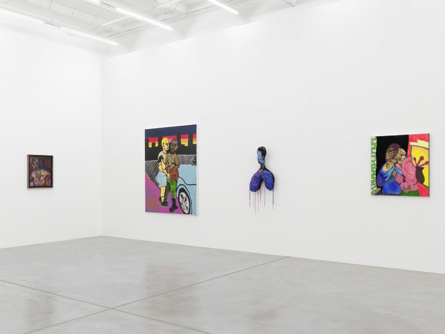 Installation view, MELENCOLIA, Galerie Eva Presenhuber, Maag Areal, Zurich, 2023. © the artists. Courtesy the artists and Galerie Eva Presenhuber, Zurich / Vienna. Photo: Stefan Altenburger Photography, Zürich