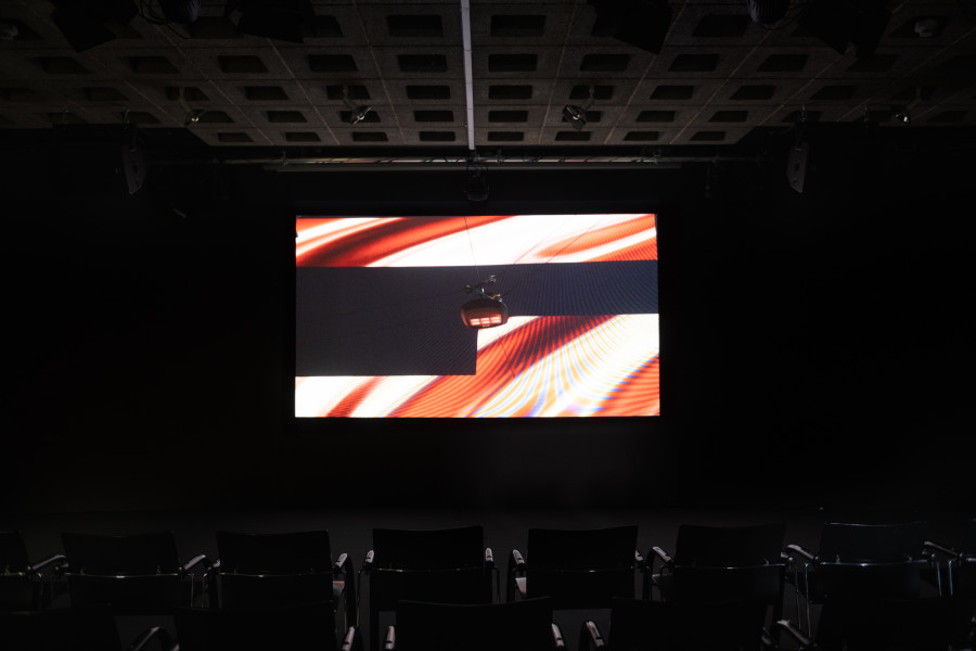 Jiajia Zhang, Screen, 2023, Kunstmuseum St. Gallen, Photo: Sebastian Stadler