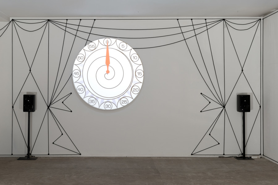 Exhibition view, Mystery Box, suns.works, Zürich, 2025-2026. Photography: Claude Barrault and Maurice Haas. ©2025 the artists and suns.works