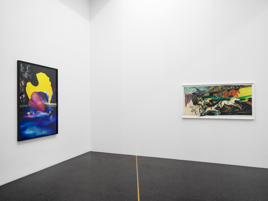 Ericka Beckman: Lucky Charm – Drawings and photographs from the 80’s until today, Exhibition view, 2023, Galerie Francesca Pia, Photo: Cedric Mussano.