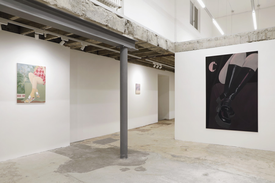 Exhibition view, Romane de Watteville, Every Me, Fabienne Levy, 2021-2022. Photo credit: © Neige Sanchez, Courtesy of the Artist and Fabienne Levy