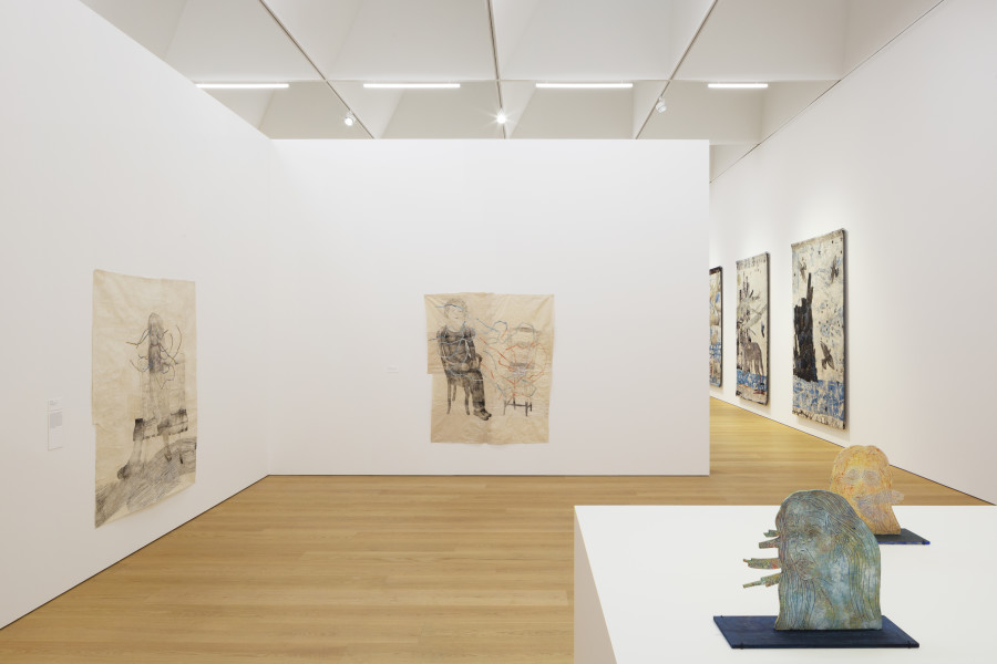 Exhibition view, Kiki Smith. Hearing You with My Eyes. © MCBA © Kiki Smith © Étienne Malapert.