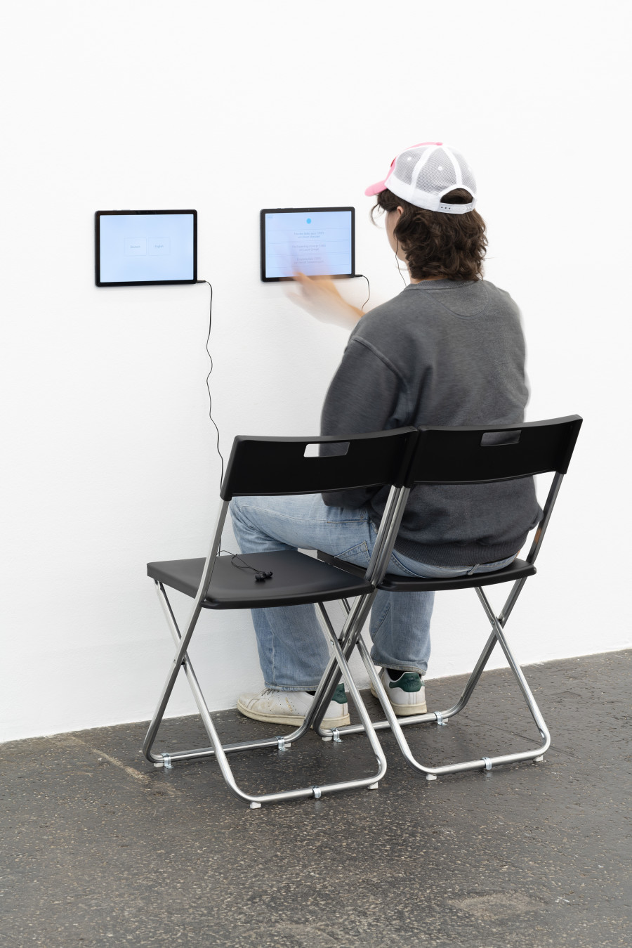 Laurel Schwulst, Flight Simulator Entertainment, 2021~. Photo: Kunst Halle Sankt Gallen, E. Sommer. Courtesy: the artist.