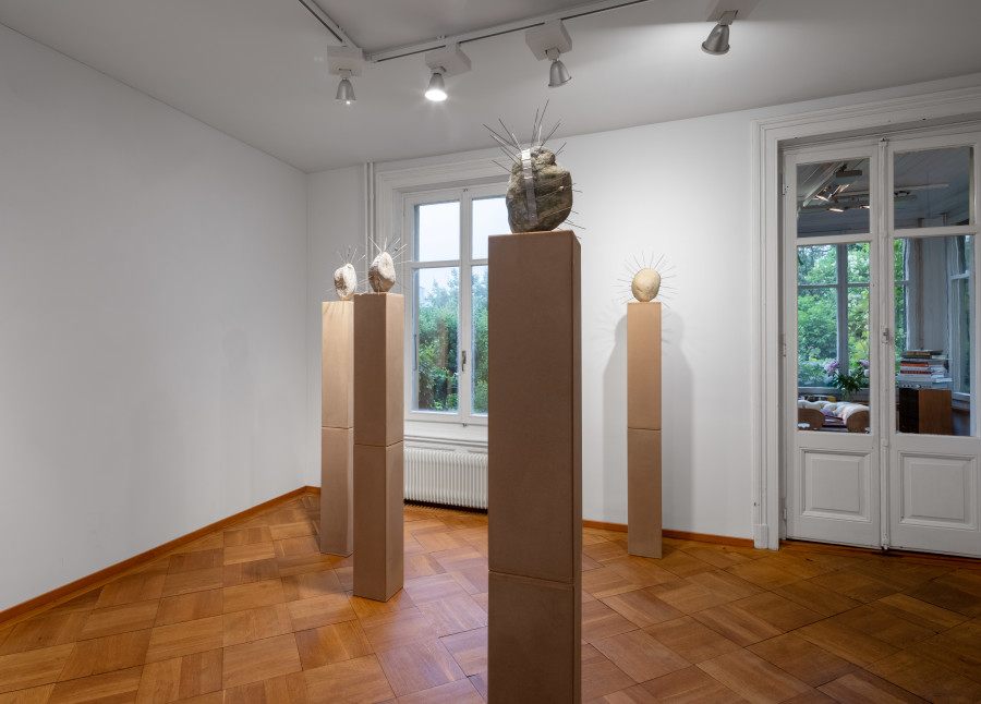 Exhibition view, Manuela Morales Délano, Nachbarn, Kendra Jayne Patrick, Bern, 2025.