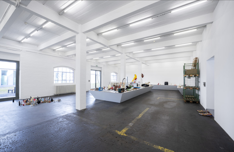 «Containers Love Disorder», exhibition view, 2026. Photo: Kunst Halle Sankt Gallen, E. Sommer.