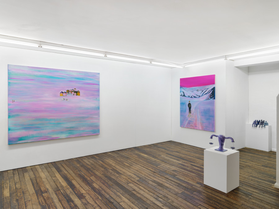 Alienate Transcend: Caro Niederer, Zoë Claire Miller, installation view: Barbara Seiler, Zurich, 2024 Photocredit: Stefan Altenburger Photography