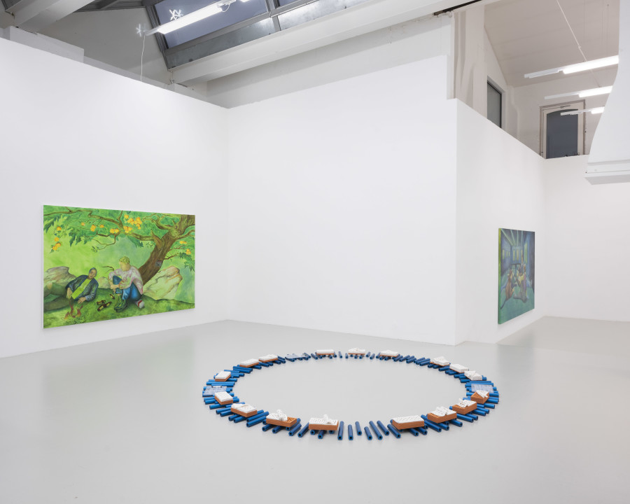 No Center, exhibition view, CAN Centre d’art Neuchâtel. Photo: S. Verdon