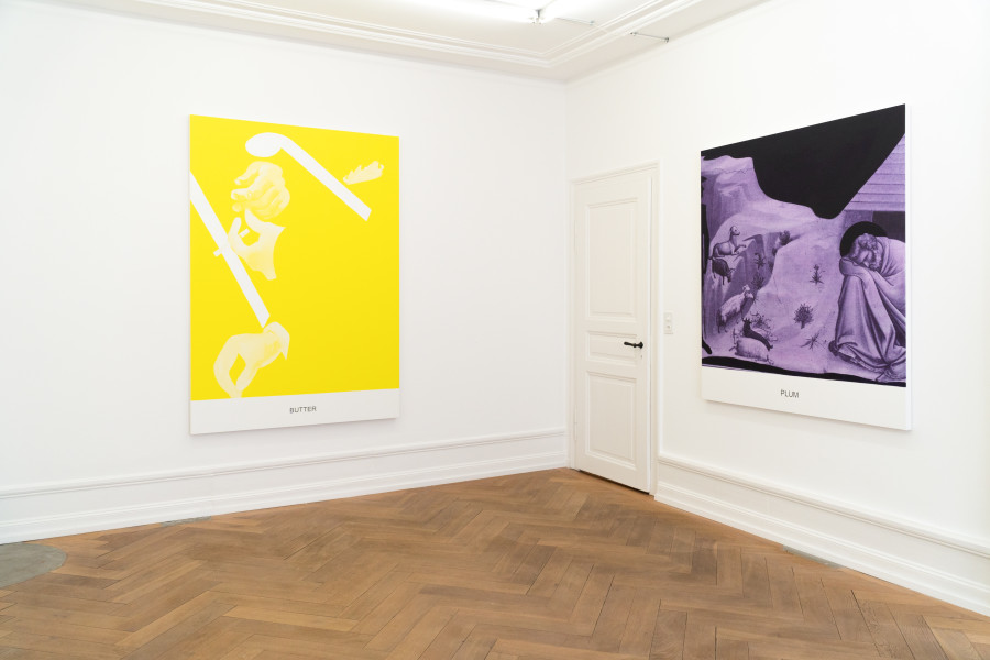 John Baldessari, (FOOD), Mai 36 Galerie, Installation view, 2023.