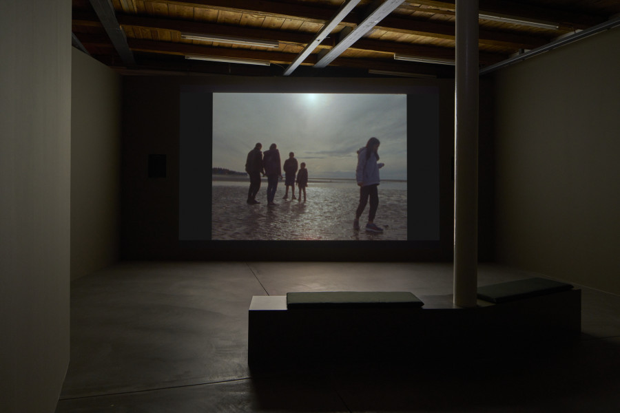 Exhibition view, Sky Hopinka, Our Ailing Senses, Kunsthalle Friart Fribourg, 2024. Photo: Guillaume Python. Courtesy Kunsthalle Friart Fribourg