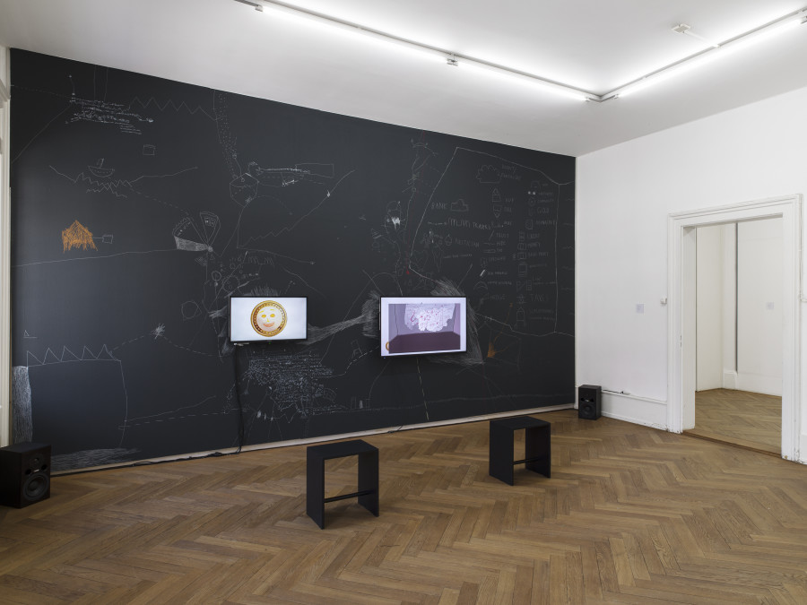 Olivia Abaecherli, Neutral Background, 2021/2022, Ausstellungsansicht AC- Stipendium 2022, Kunsthaus Langenthal, Foto: CE