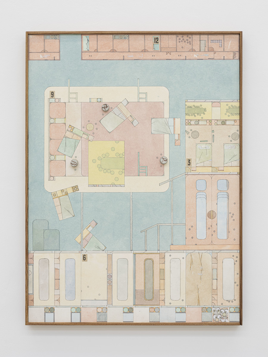 Alan Schmalz, Hallucination collective (quelque chose là où rien ne devrait se trouver), 2026. Photo: Sebastian Verdon