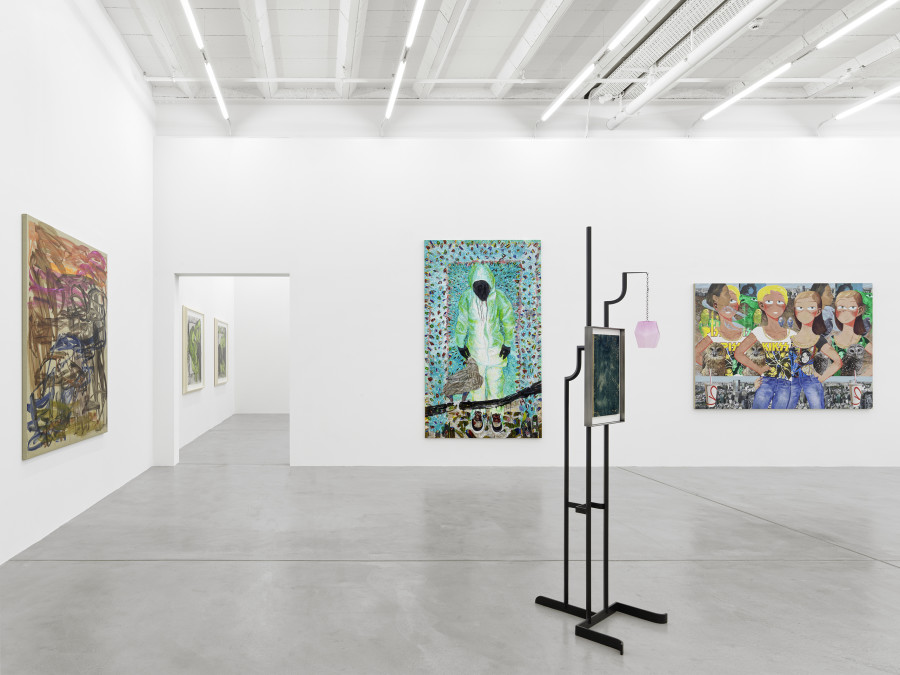 Installation view, MELENCOLIA, Galerie Eva Presenhuber, Maag Areal, Zurich, 2023. © the artists. Courtesy the artists and Galerie Eva Presenhuber, Zurich / Vienna. Photo: Stefan Altenburger Photography, Zürich