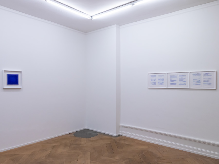 Irma Blank: Works 1970 - 2018, Mai 36 Galerie, Installation view, 2022, Photo credits: Céline Hess