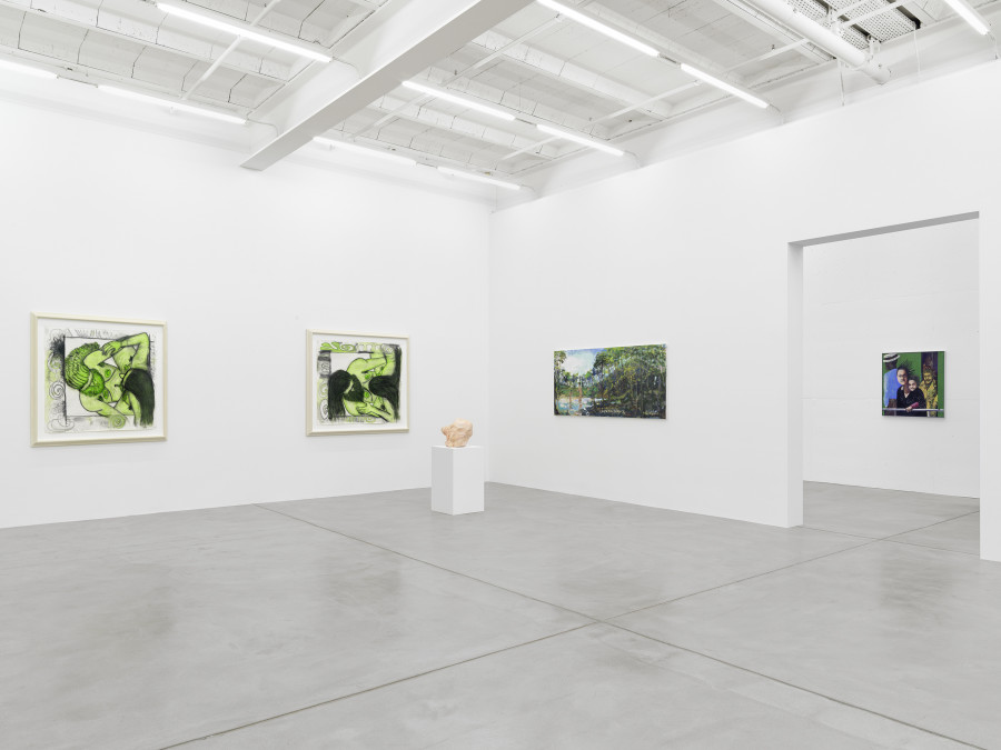 Installation view, MELENCOLIA, Galerie Eva Presenhuber, Maag Areal, Zurich, 2023. © the artists. Courtesy the artists and Galerie Eva Presenhuber, Zurich / Vienna. Photo: Stefan Altenburger Photography, Zürich