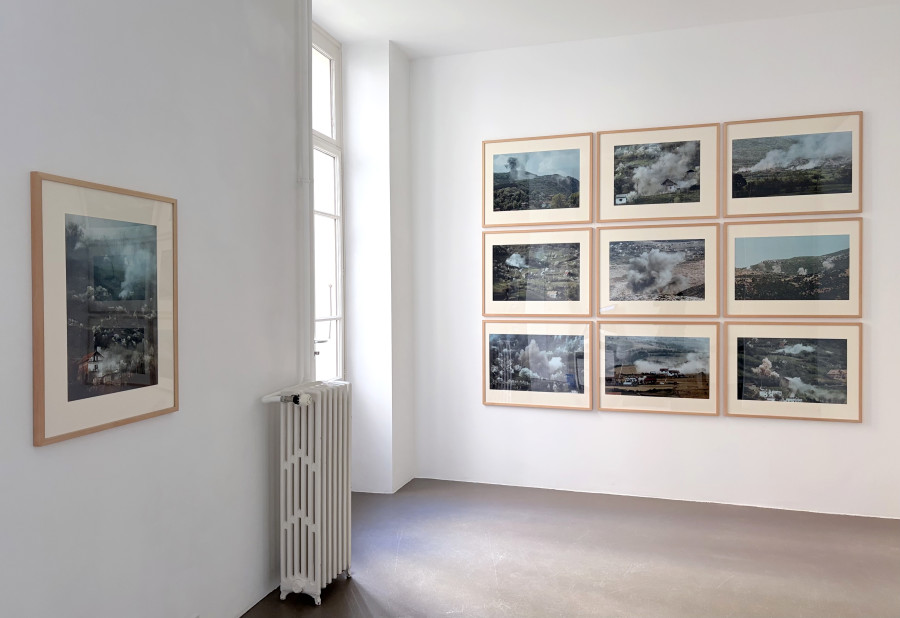 Exhibition view, Gianni Motti, Au-delà de tout doute raisonnable, Galerie Mezzanin, 2026. © Gianni Motti