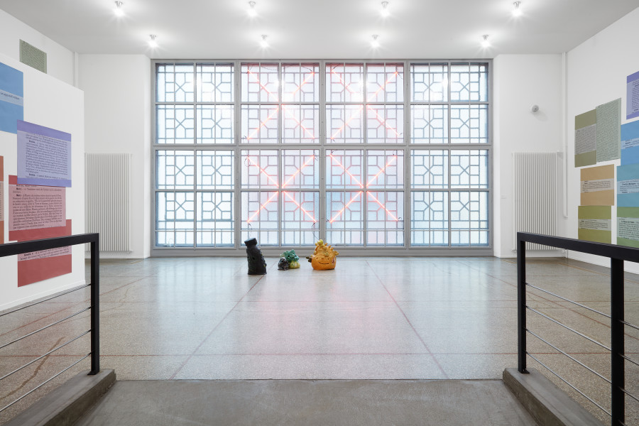 Exhibition view, Temps de Mars, Musée des beaux-arts de La Chaux-de-Fonds, 2024. Photo credit: Gaspard Gigon