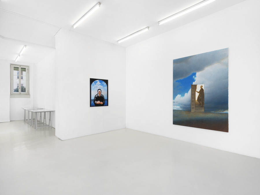 Bon anniversaire, Monsieur Bulatov, Installation view, 2023, Skopia, Photo: Julien Gremaud.