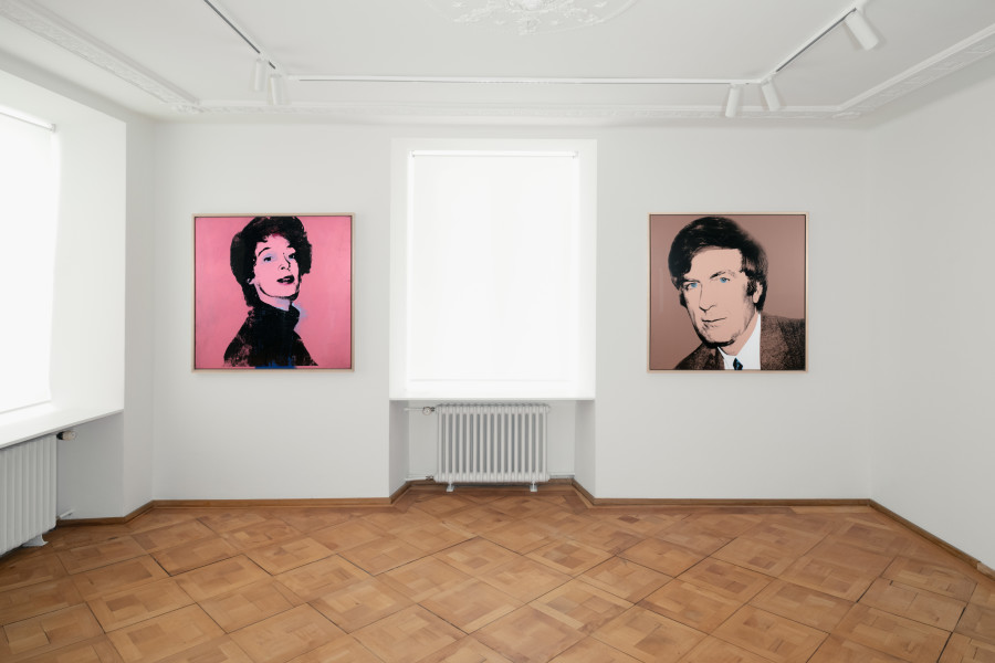 Andy Warhol: Seven Portraits, Installation view, 2023, Larkin Erdmann, Photo: Flavio Karrer, Zürich.