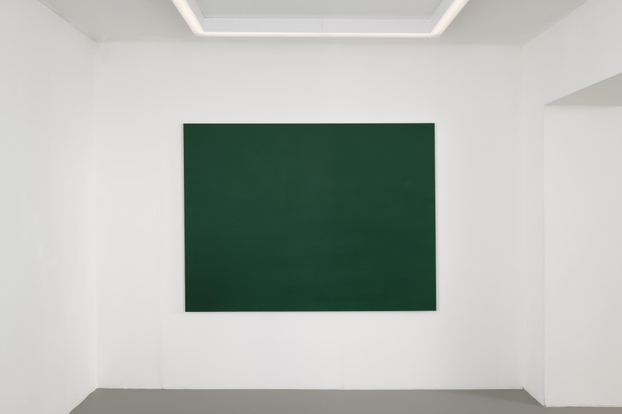 Exhibition view, Laurie Dall'Ava, Emerald Green Pigment, Villa du Parc, 2024. Photo credit: Aurélien Mole