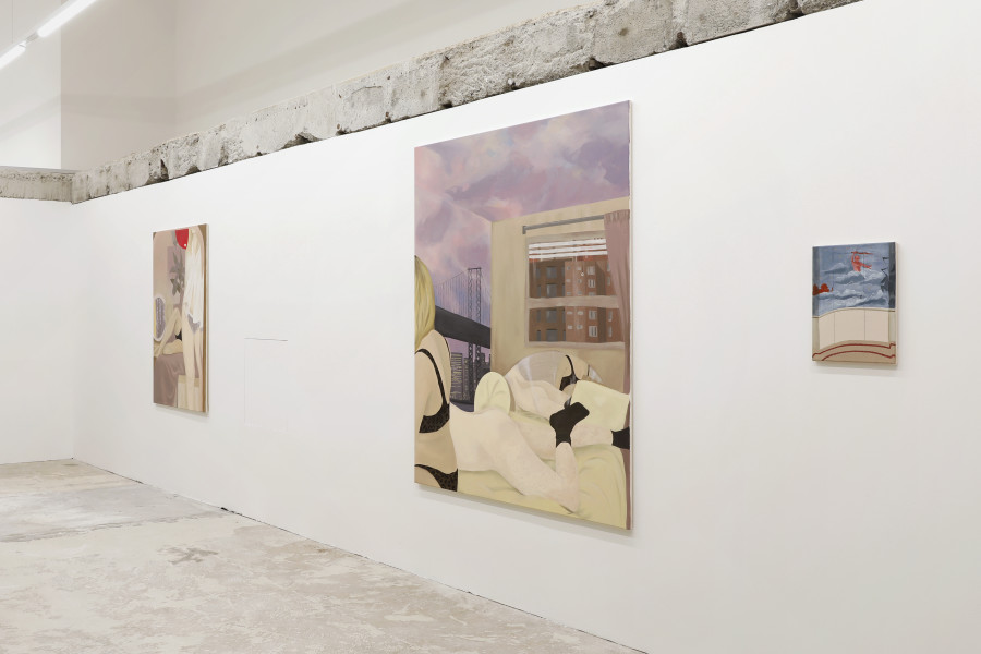 Exhibition view, Romane de Watteville, Every Me, Fabienne Levy, 2021-2022. Photo credit: © Neige Sanchez, Courtesy of the Artist and Fabienne Levy