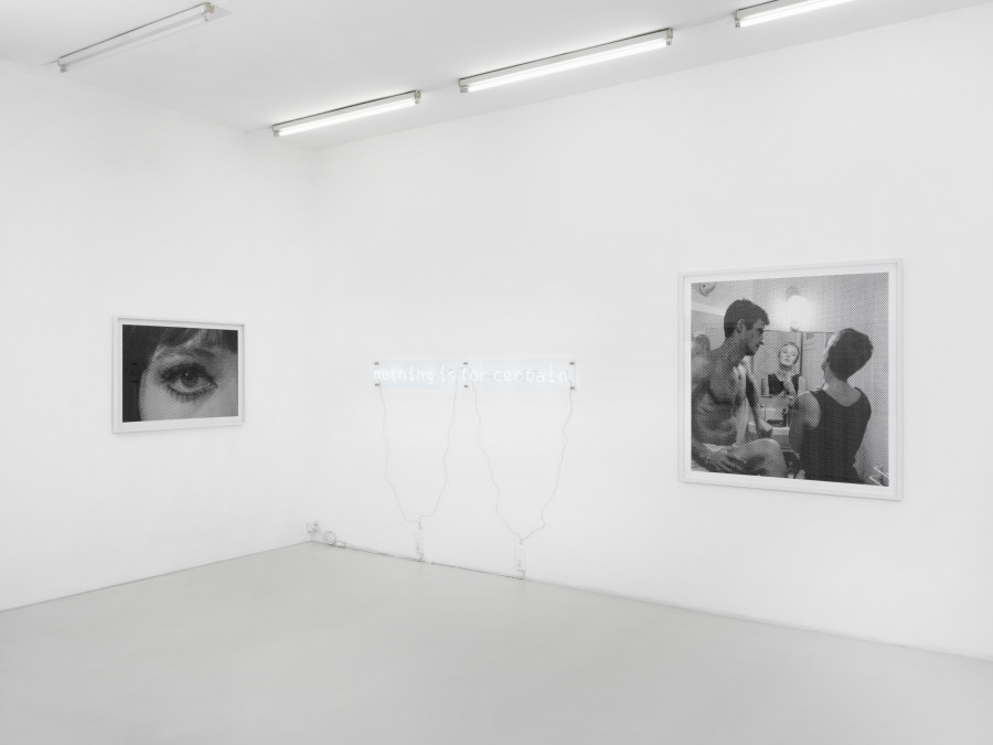 Installation view, Alex Hanimann, As Close as Possible - As Far as you Know, Skopia, 2024. Photo credit: Julien Gremaud