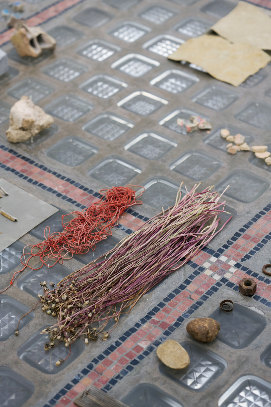 Exhibition view, Maria Tackmann, Les lignes de désir, Musée des beaux-arts de La Chaux-de-Fonds, 2024. © Musée des beaux-arts La Chaux-de-Fonds. Photography : David Heitz