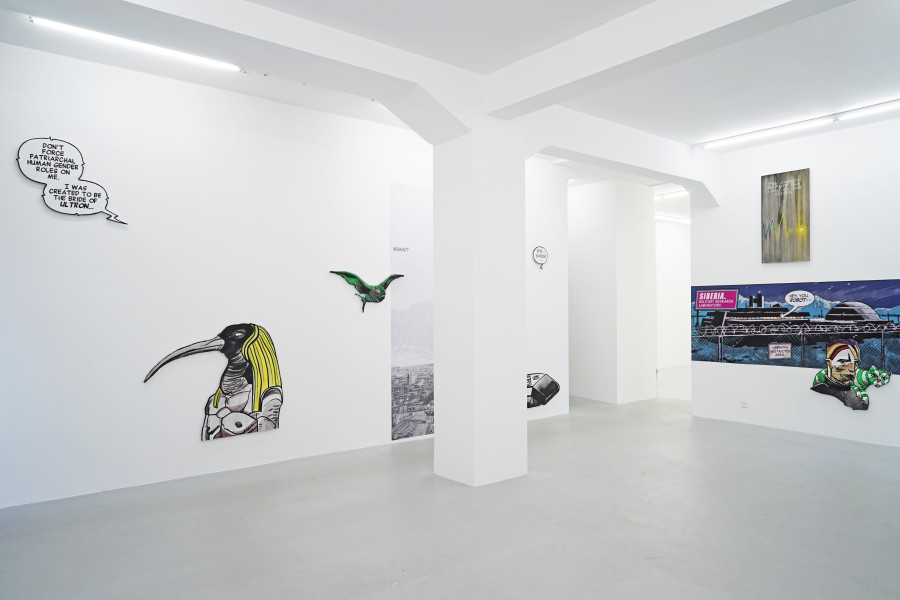 Sebastian Utzni: The Logic of the System, Installation view, 2023, Lullin + Ferrari.