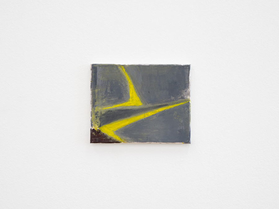 Olga Balema, Untitled (2023), installation view, The bizarre space of complex numbers, Kunsthalle Friart Fribourg, 2025. Photo: Cedric Mussano