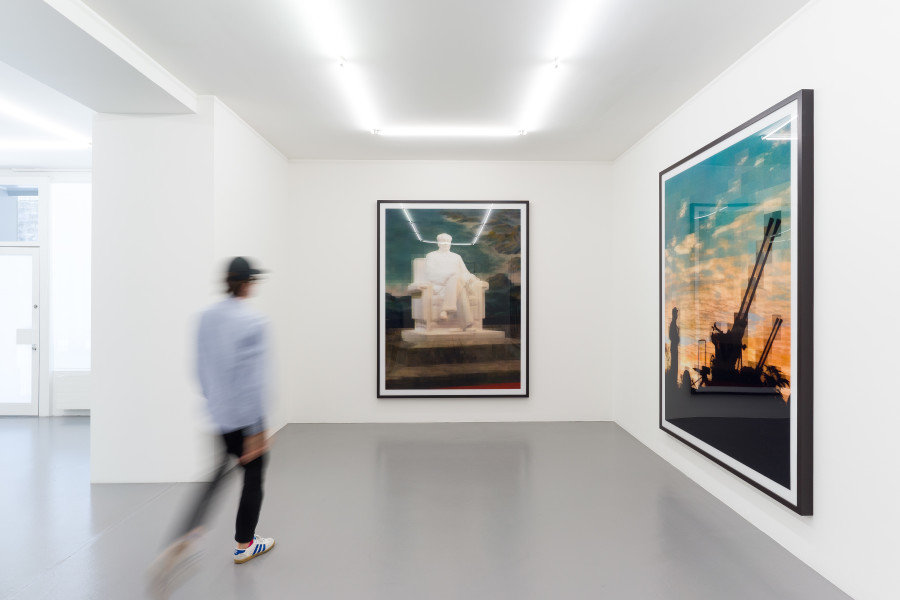 Exhibition views Thomas Ruff – Tableaux chinois, photo credit: Max Ehrengruber