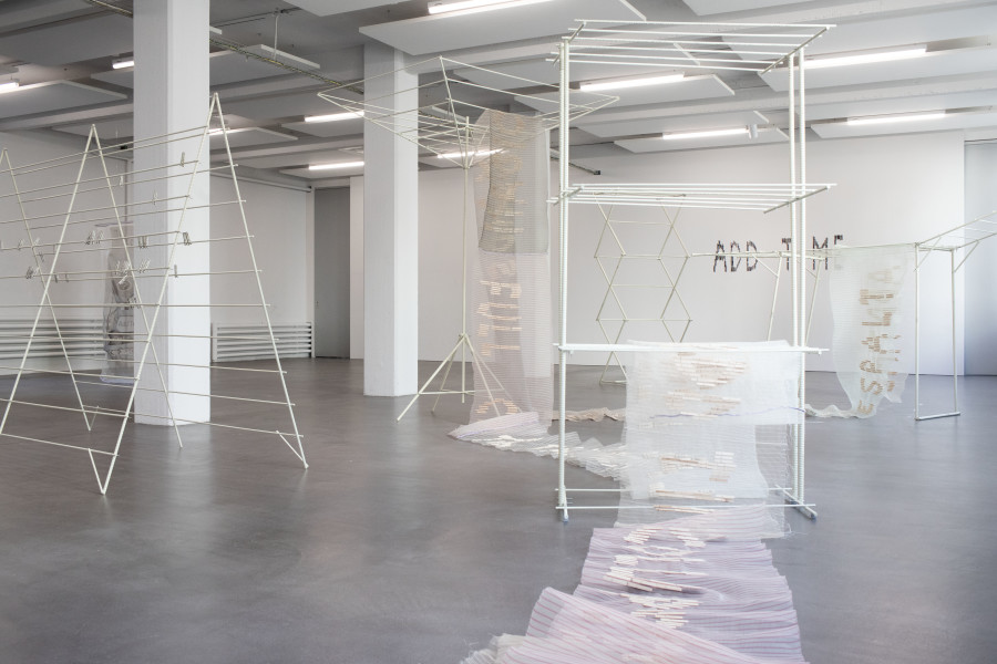 Ausstellungsansicht, "Stéphanie Baechler. They Call It Love", Kunstraum Baden, 2025. Foto: Anja Wille Schori