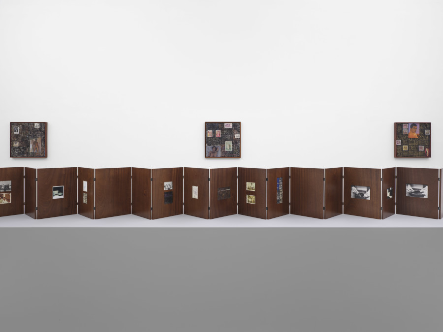 Troy Montes Michie, The Jawbone Sings Blue, exhibition view, Kunsthalle Basel, 2025, photo: Philipp Hänger / Kunsthalle Basel