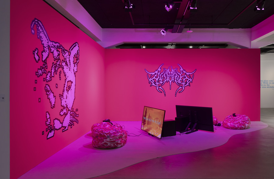 Alice Bucknell, The Alluvials, 2024, «Other Intelligences», 2025, HEK, photo: Franz Wamhof