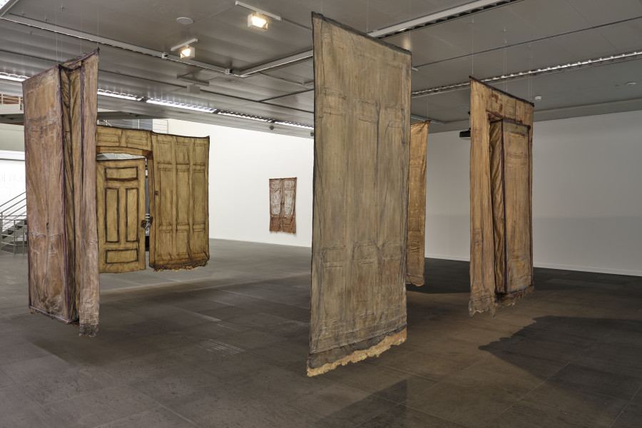 Installation view, Heidi Bucher, Metamorphoses II, Kunstmuseum Bern, 2022. Photo credit: Rolf Siegenthaler, © Kunstmuseum Bern