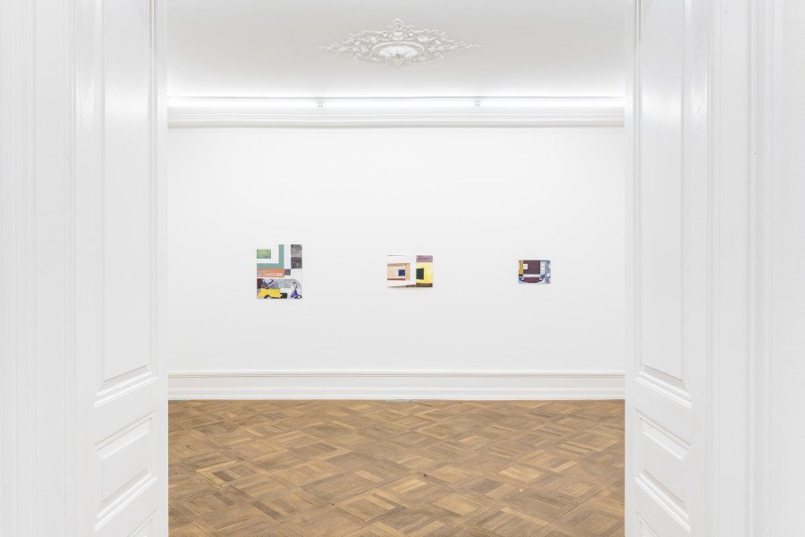 Exhibition view, Ernst Caramelle, Mai 36 Galerie, 2023-2024.