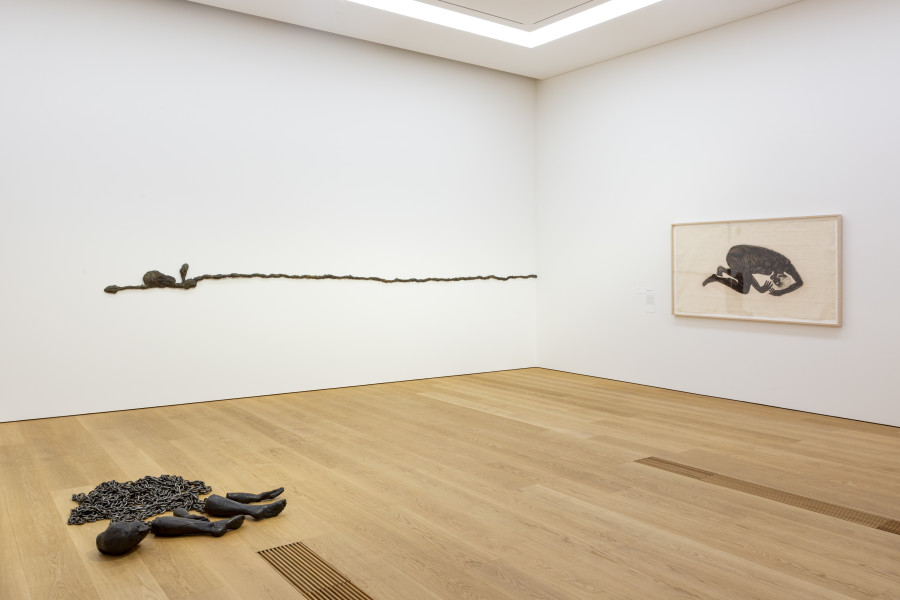 Exhibition view, Kiki Smith. Hearing You with My Eyes. © MCBA © Kiki Smith © Étienne Malapert.