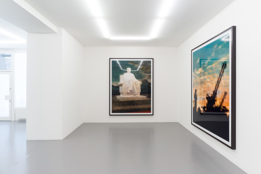 Exhibition views Thomas Ruff – Tableaux chinois, photo credit: Max Ehrengruber