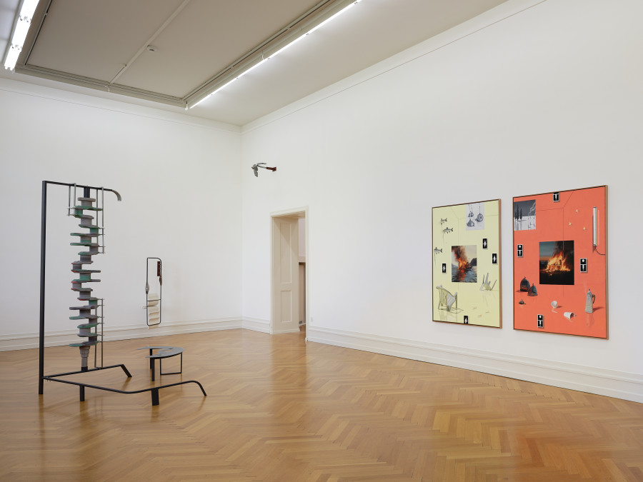 Exhibition view, Aeschlimann Corti- Scholarship, Kunsthalle Bern, 2024. Photo: David Aebi